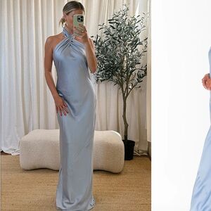 Jasmine Halter Maxi Dress - worn once!